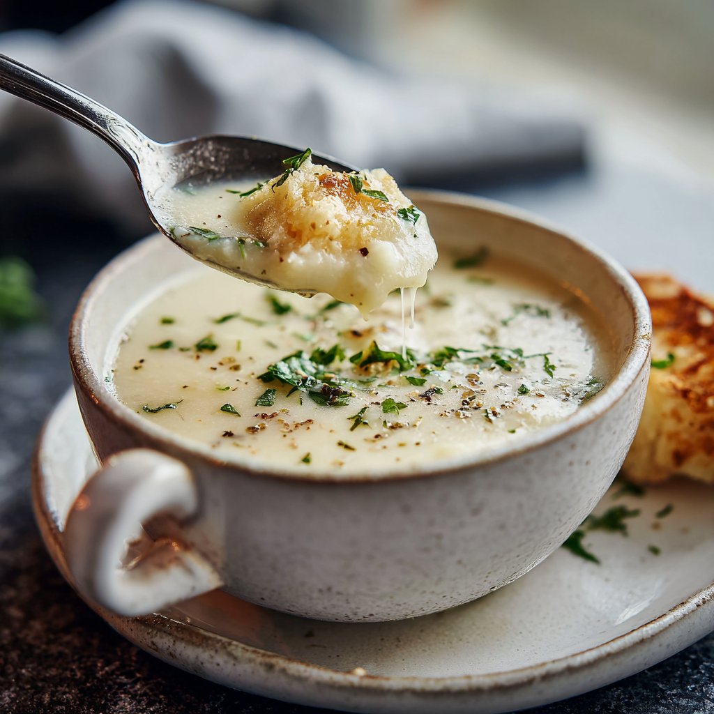 Blumenkohlsuppe mit Kräutern