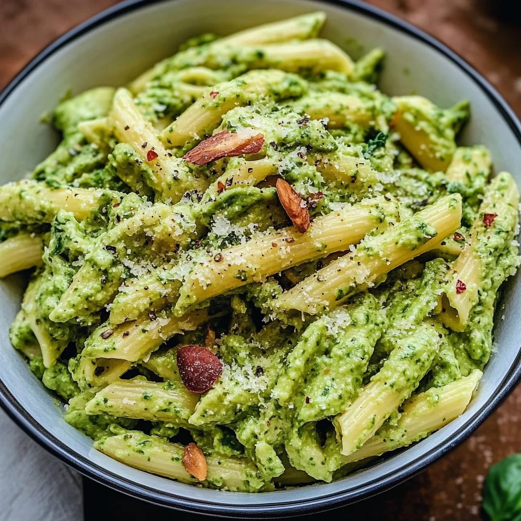 Cremige Avocado Pasta