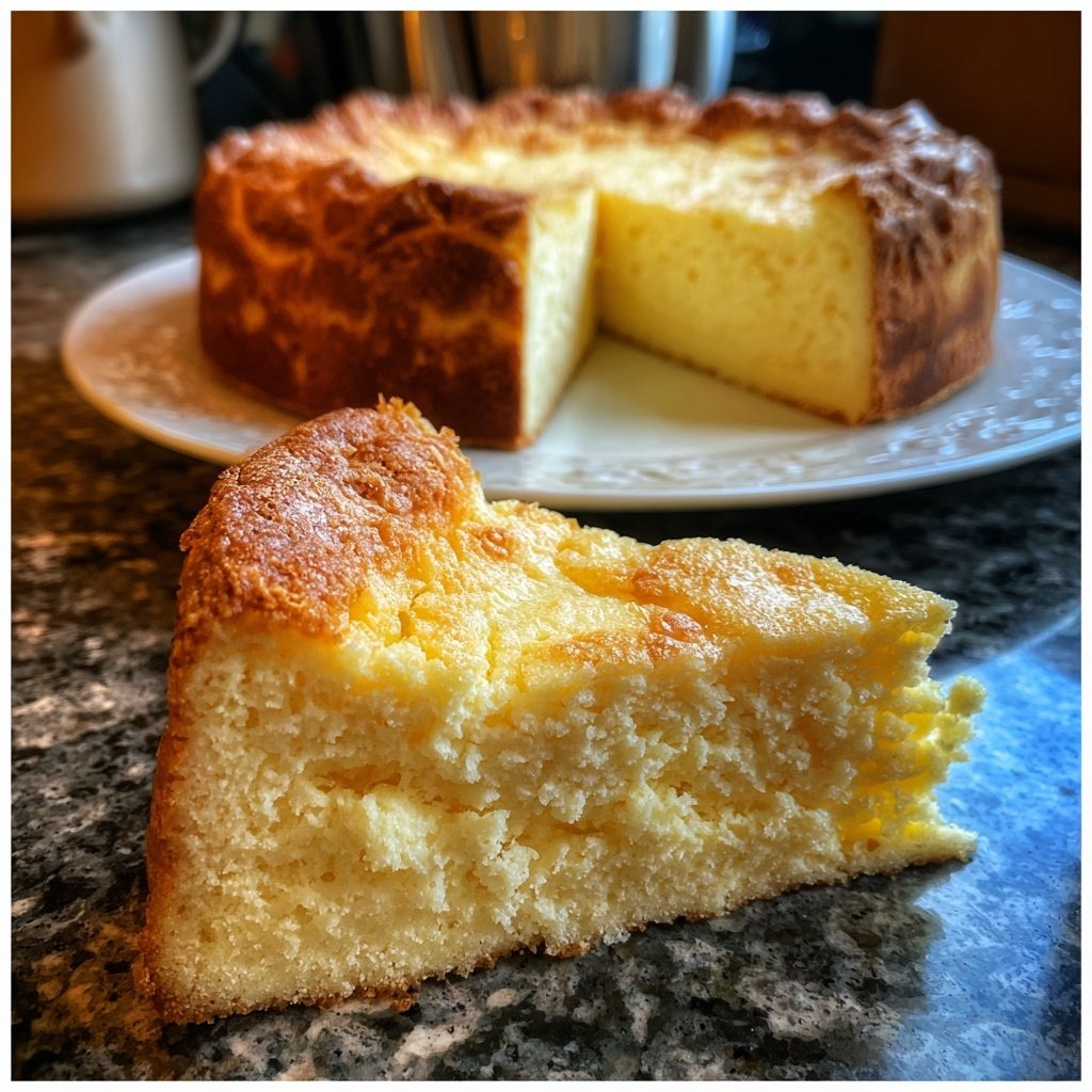 Käsekuchen mit Vanille und Zitronenabrieb