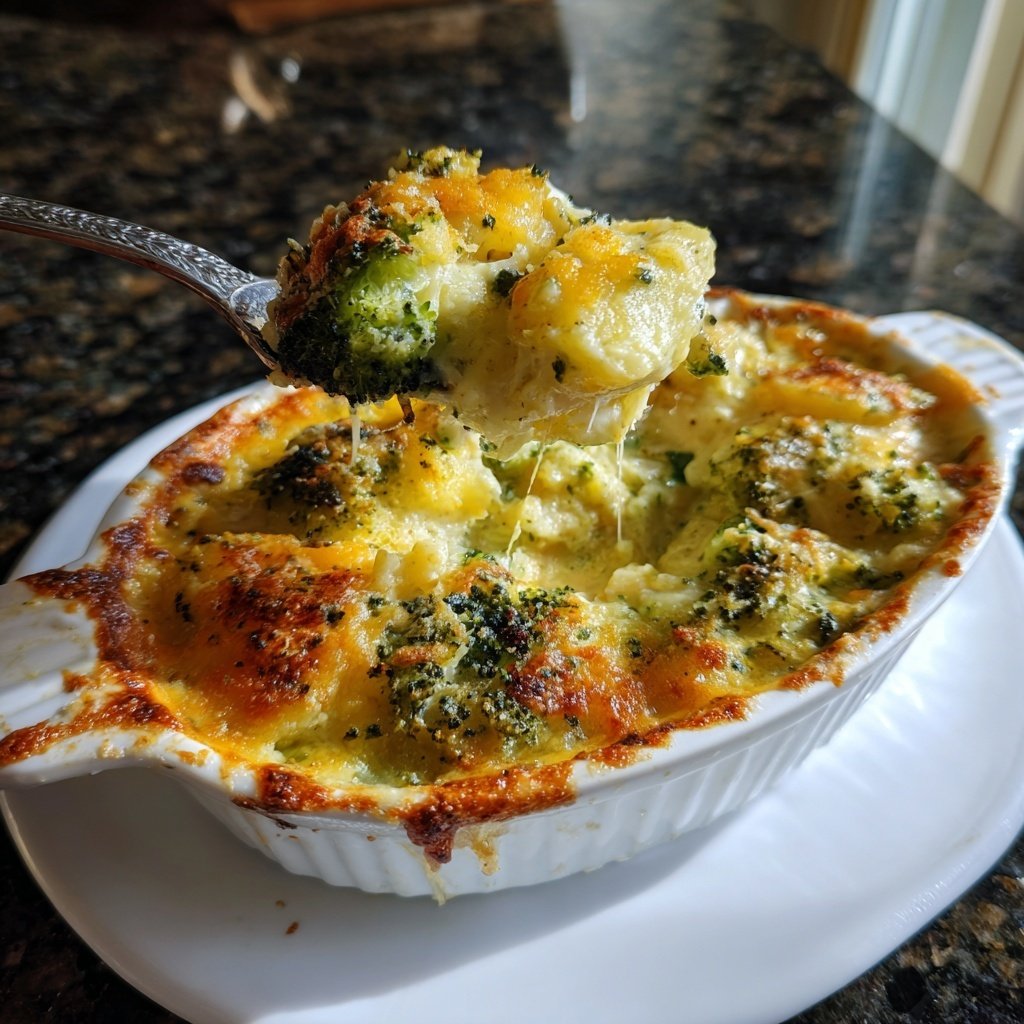 Brokkoli Kartoffel Gratin Leicht