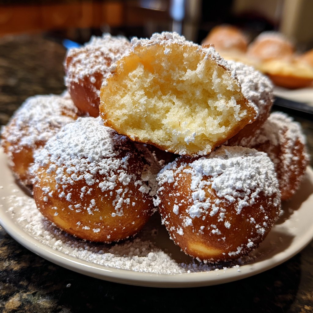 Quarkbällchen fluffig und leicht