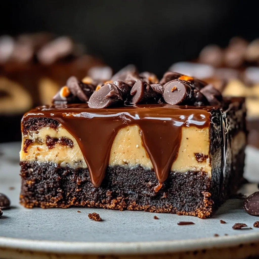 Karamell-Brownie-Käsekuchen