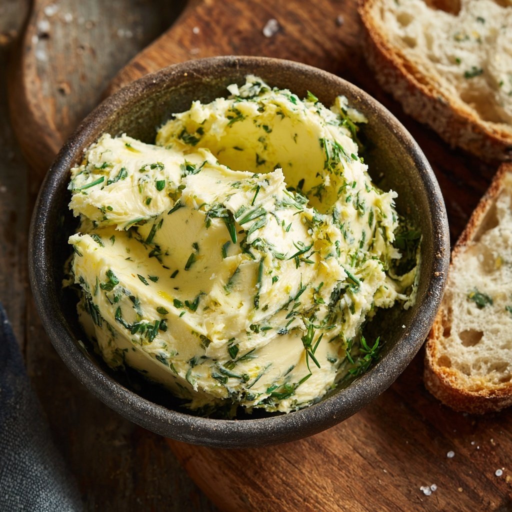 Kräuterbutter Mit Zitronenschale