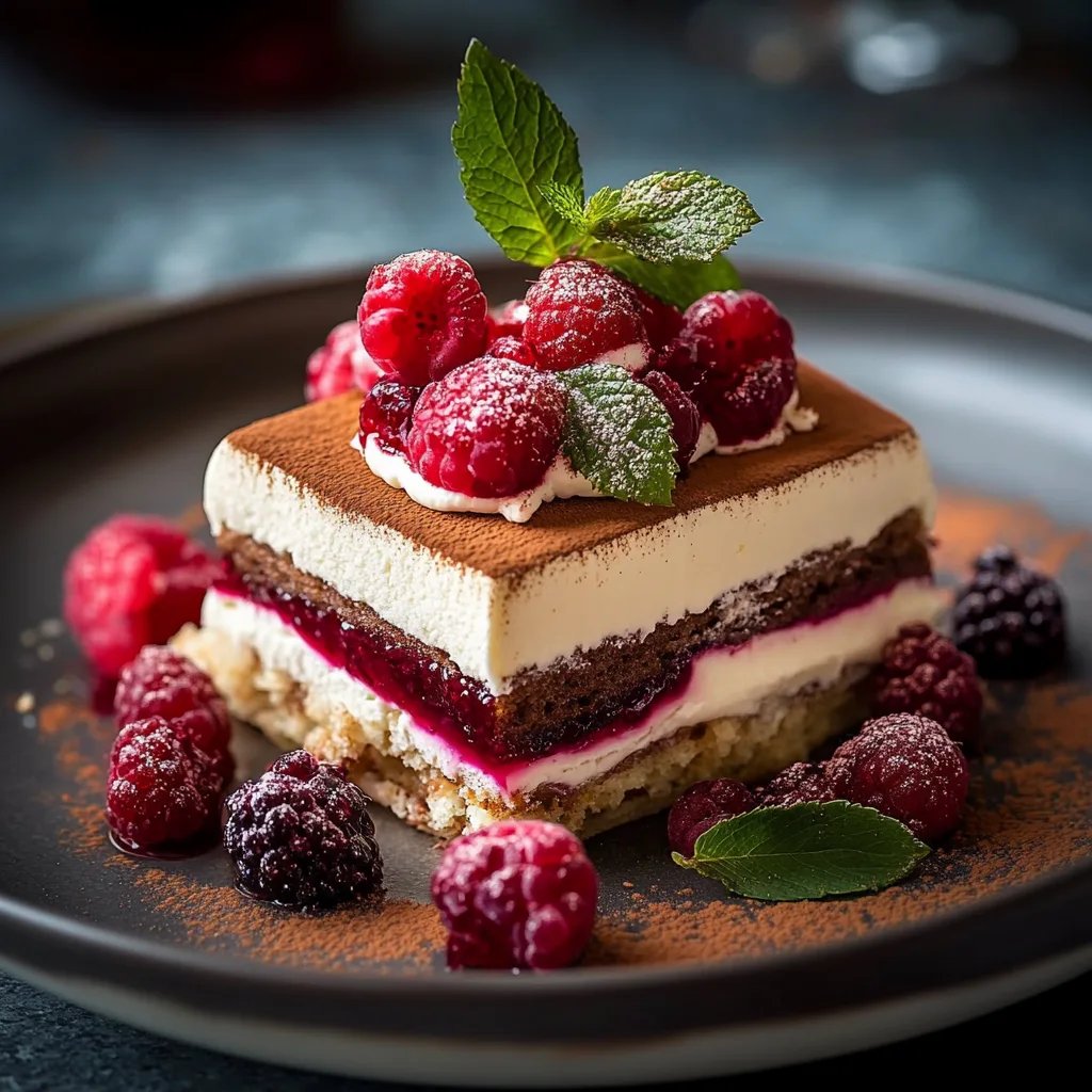 Himbeer-Spekulatius-Tiramisu