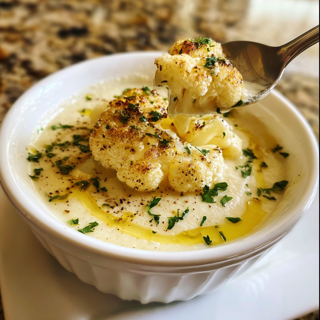 Blumenkohlsuppe einfach gekocht