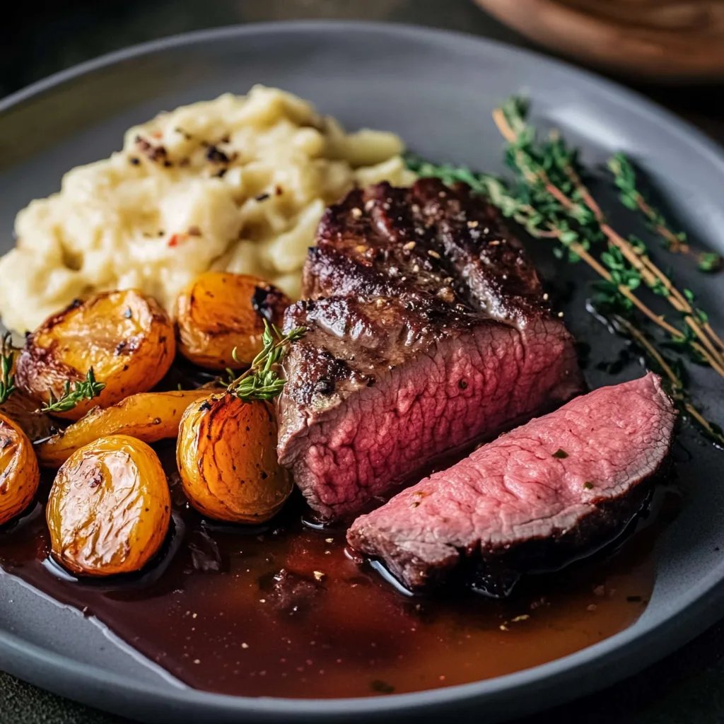 Weihnachtliches Rinderfilet