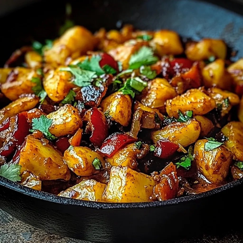 Gebratener Blumenkohl mit Honig-Curry