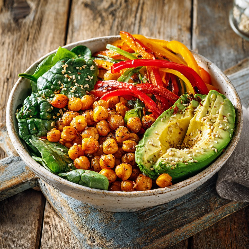 Buddha Bowl mit Kichererbsen