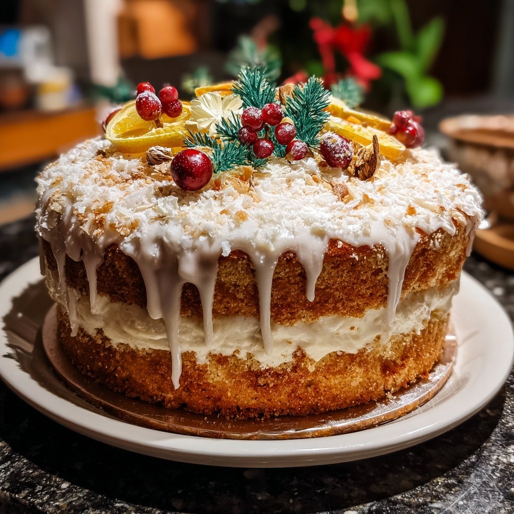 Himmlische Weihnachtstorte