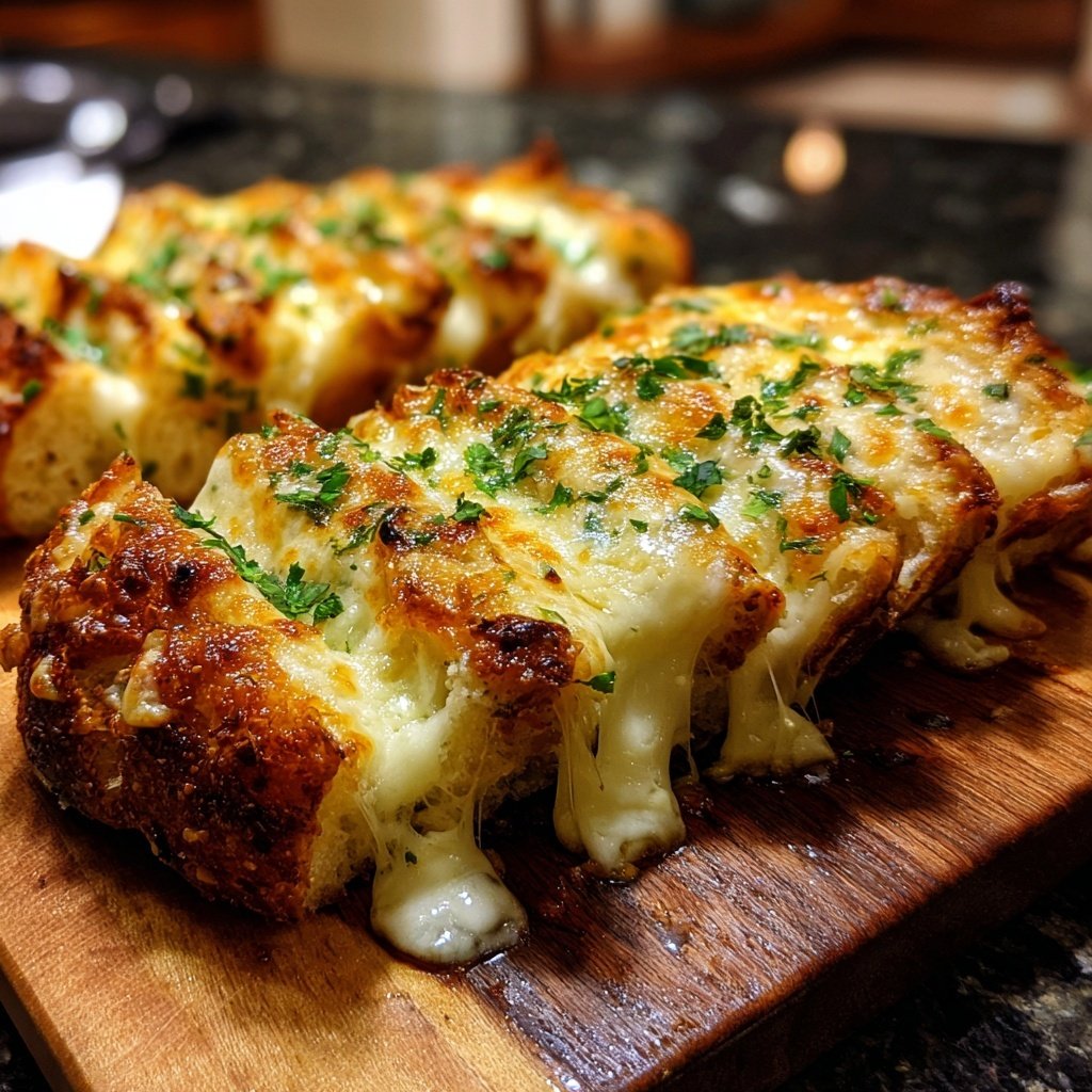 Zupfbrot Mit Knoblauch Und Mozzarella