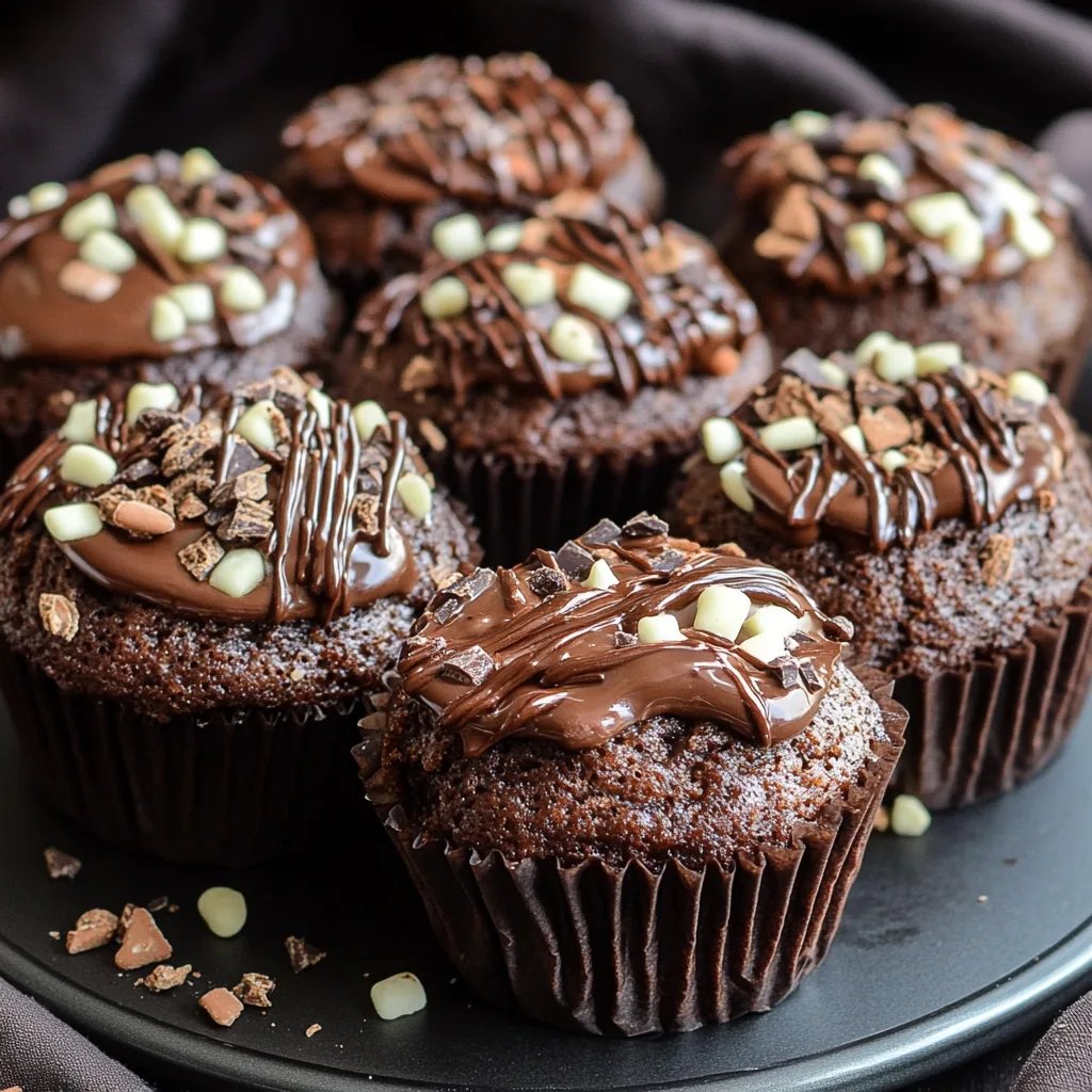 Lebkuchen Schoko Muffins