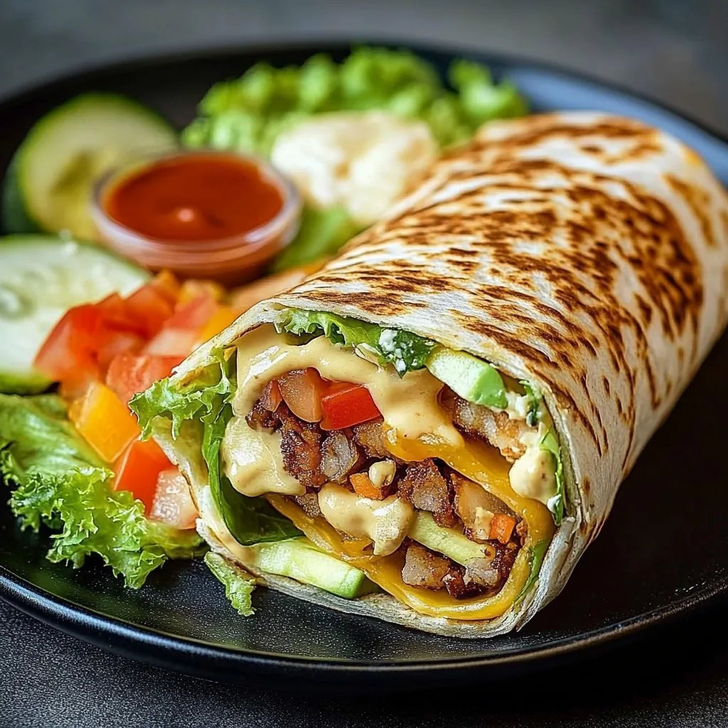 Low Carb Big Mac Rolle