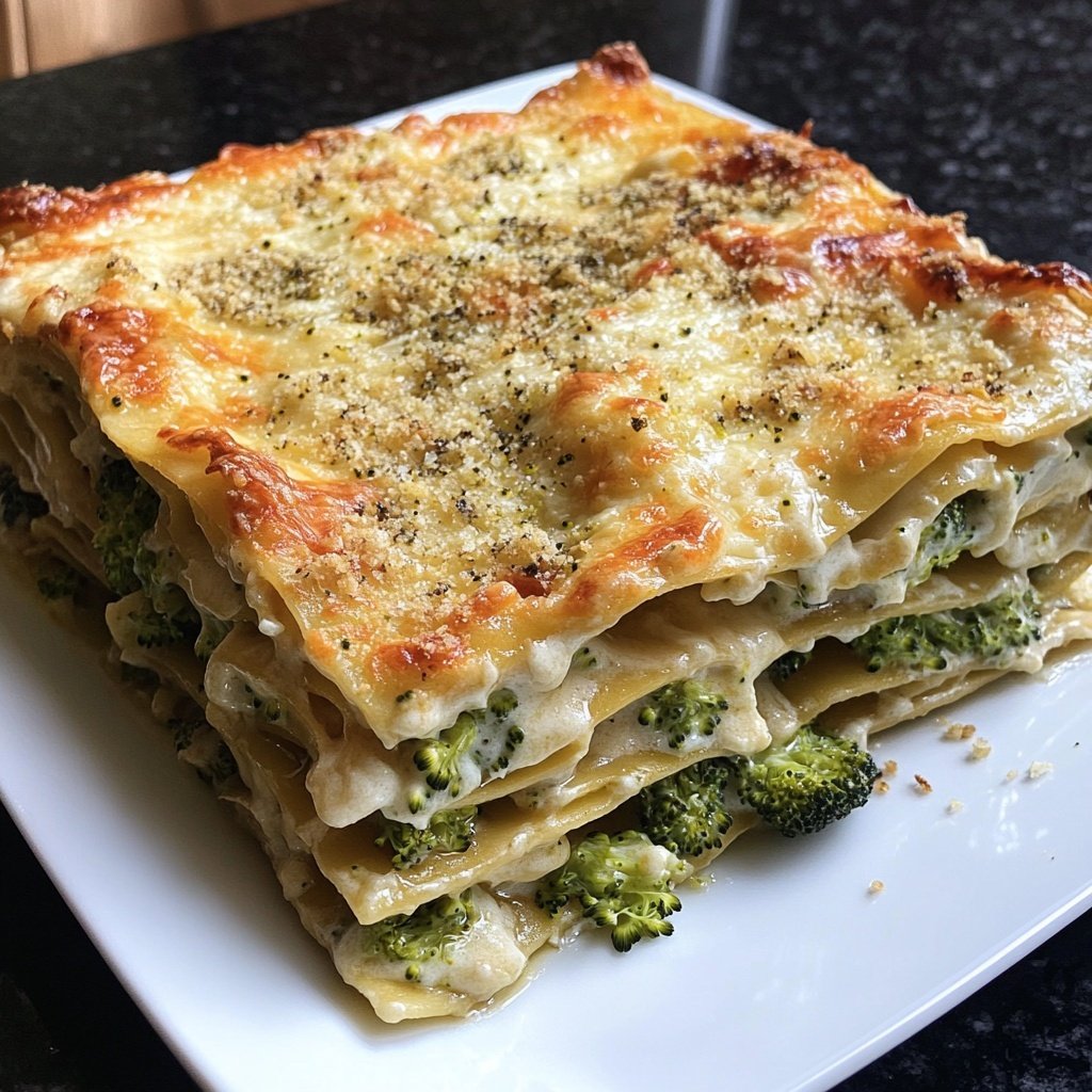 Lasagne mit Brokkoli